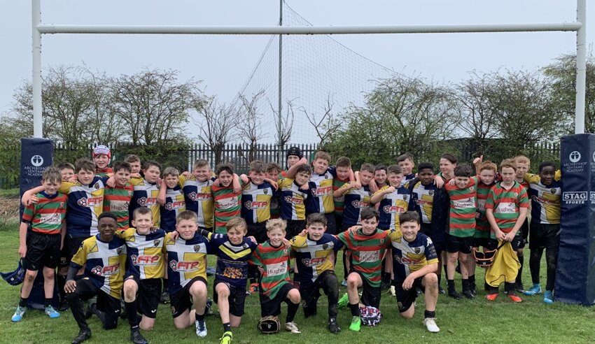 Image of Y7 Rugby travel to Hull in the National Cup