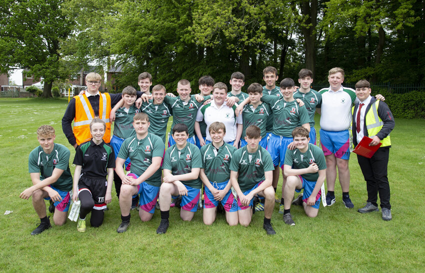 Image of Year 11 Champions in Final Farewell Rugby Match