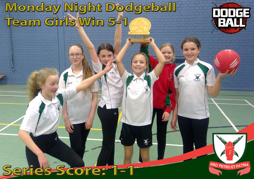 Image of Dodgeball - Team Girls Win 5-1 ... 